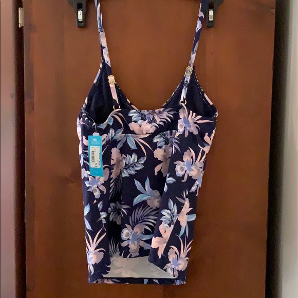 Floral Tankini Swim Top - Picture 3 of 6